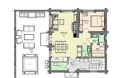 ID 13435 Häuser vom Bauherrn in Ski Paradise Foto 3