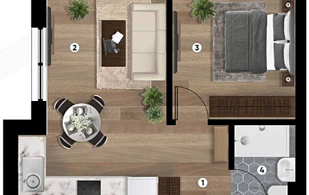 ID 12335 Immobilien vom Entwickler im Forest Club House Foto 3