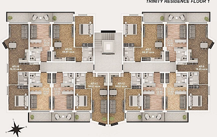 ID 16129 Wohnungen vom Bauträger in Trinity Residence Foto 8