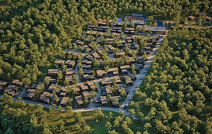 ID 13084 Komplex von individuellen Villen Foto 2