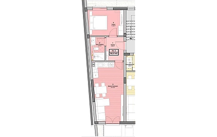 ID 15521 Zweizimmerwohnung in Emilia Romana City 2 Foto 5