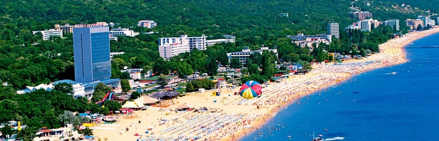 Морской курорт Болгарии
