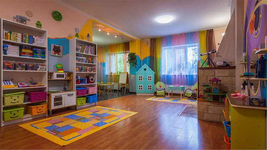 Spezialisierte Einrichtung in einem bulgarischen Kindergarten für Kinder mit besonderen Bedürfnissen